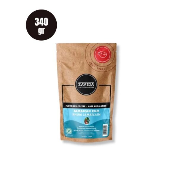Cafea Zavida boabe rom Jamaica (Jamaican Rum Coffee) 340gr