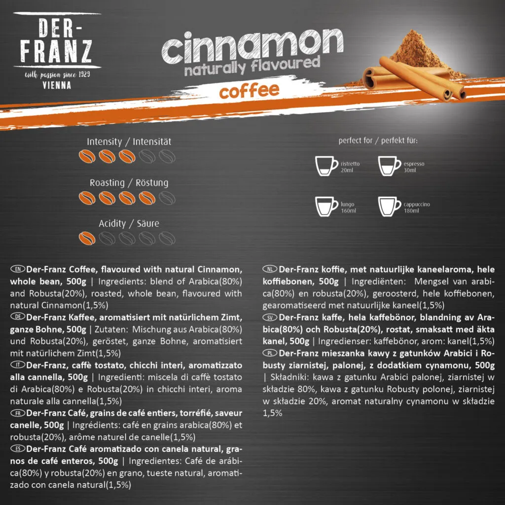 Der-Franz Cafea Boabe Aroma Scortisoara 500gr - imagine 3