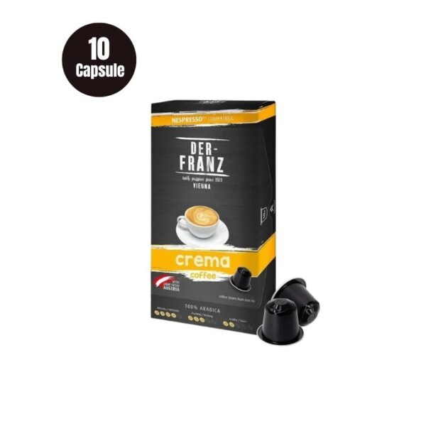 Capsule Cafea Der-Franz Crema, 10 Capsule
