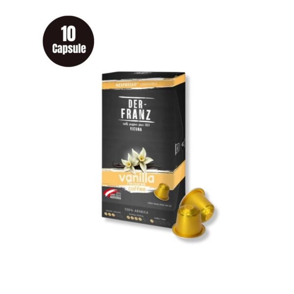 Capsule Cafea Der-Franz Vanilie, 10 Capsule
