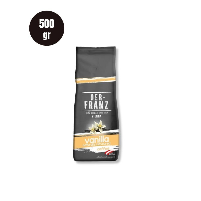 Der-Franz Cafea Boabe Aroma Vanilie 500gr