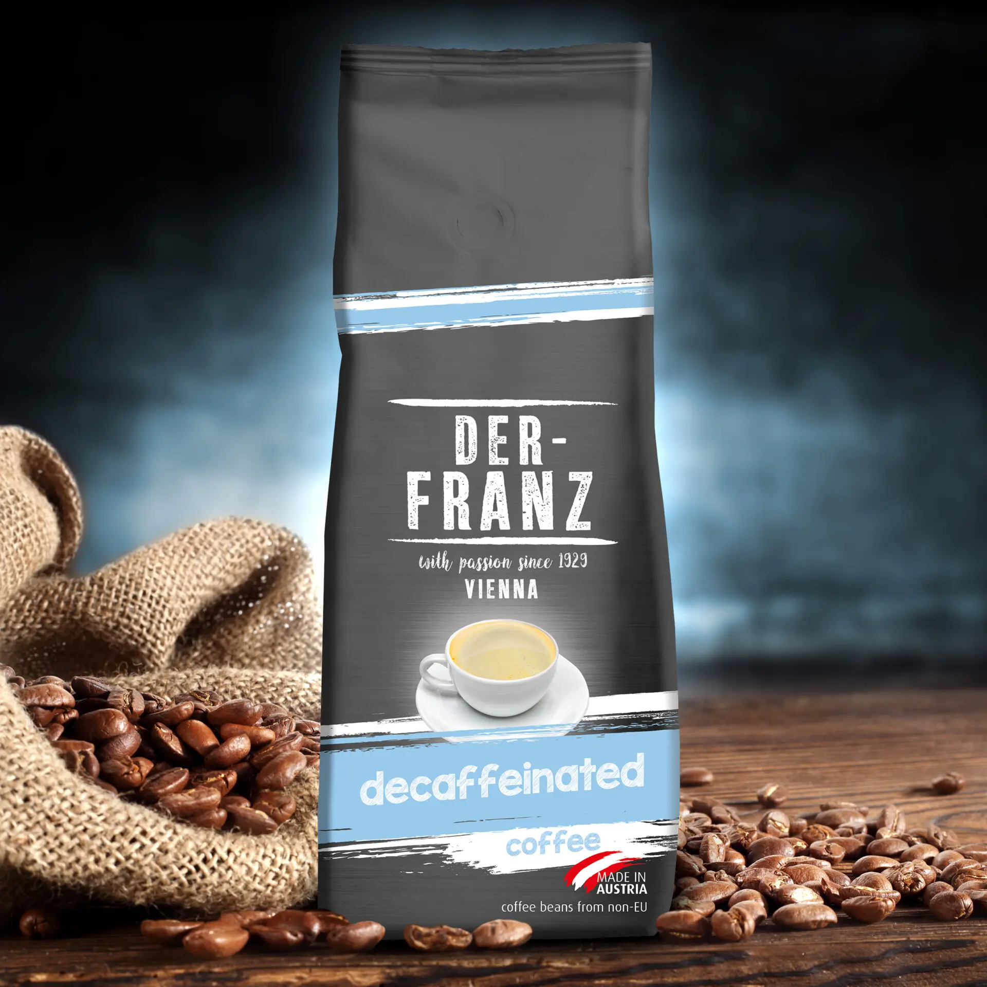 Der-Franz Cafea Macinata Decofeinizata 500gr - imagine 4