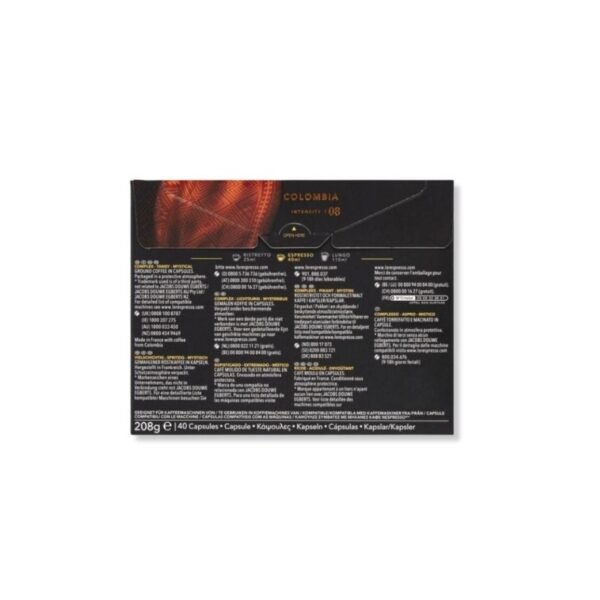 Imagine 40 Capsule L’Or Espresso Colombia – Compatibile Nespresso, cafea intensă de origine columbiană