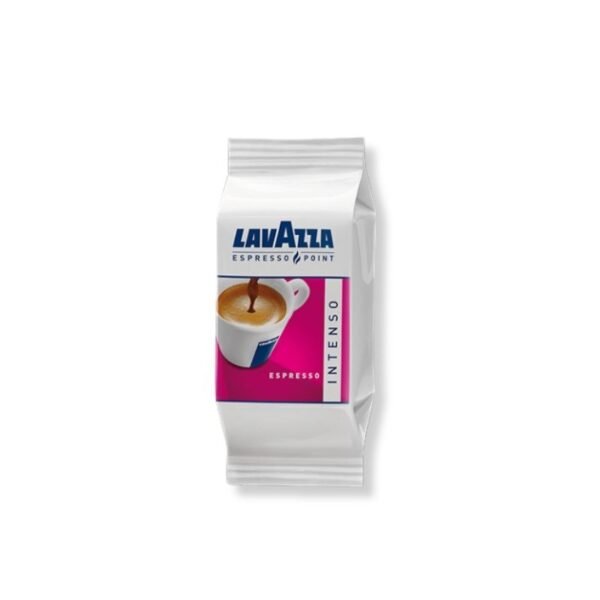 Imagine cu 100 Capsule Lavazza Espresso Point Intenso, espresso gustos cu arome intense de cacao