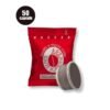 Imagine cu 50 Capsule Borbone Espresso Miscela Rossa – Compatibile Espresso Point, cafea intensă și robustă