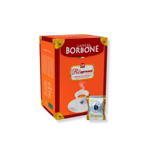 Imagine cu 50 Capsule Borbone Respresso Miscela Oro – Compatibile Nespresso, espresso clasic napolitan