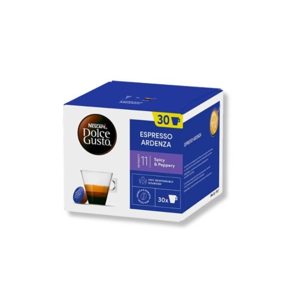 Cutie cu 30 Capsule Nescafe Dolce Gusto Ristretto Ardenza, cel mai intens espresso.